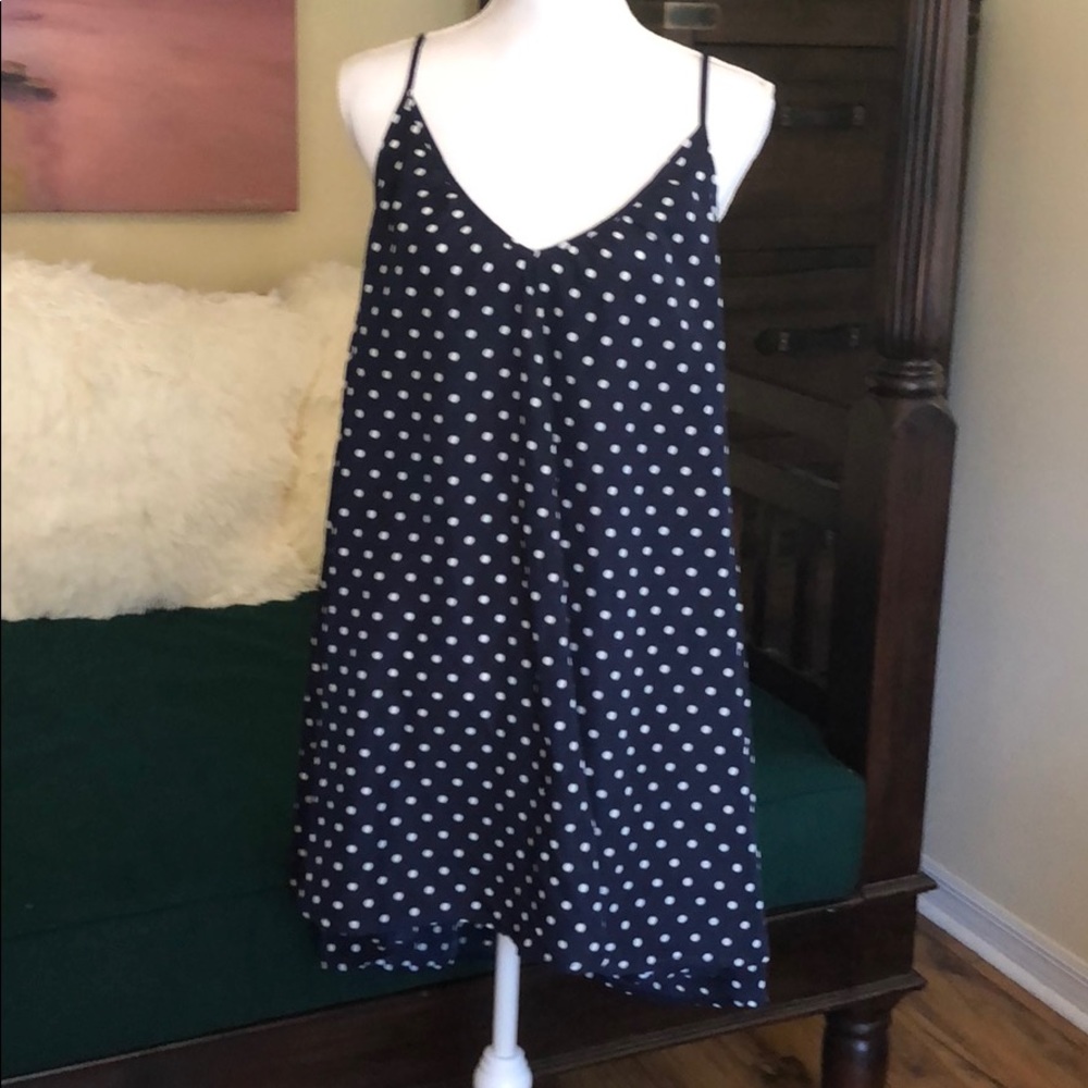 Pink stitch baby doll dress size 6 worn once